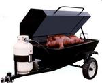 Roaster-Towable Smoker Propane