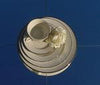 Saucer, Ivory w/Double Gold Band