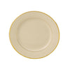 Bread & Butter Plate, Ivory w/Double Gold Band, 6