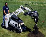 Universal Auger Attachment Mini Trackloader, 9, 12, 18